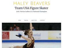 Tablet Screenshot of haleybeavers.com